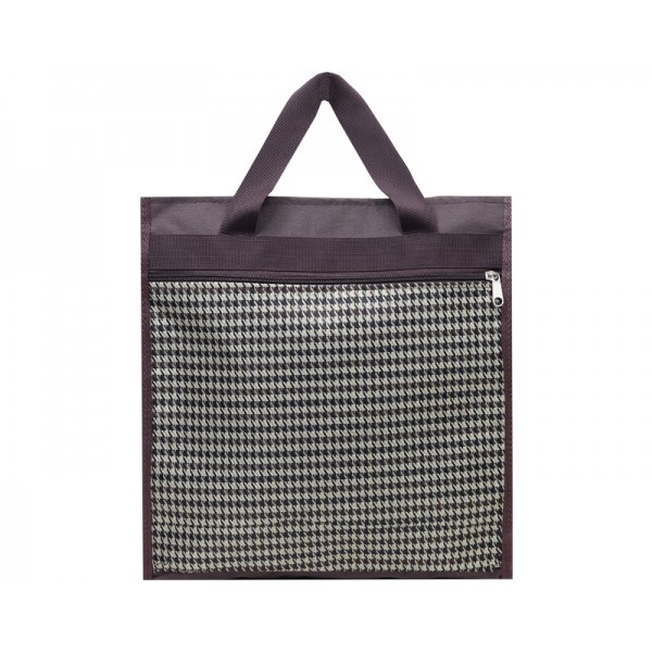 Сумка хозяйственная СХ-01 коричневая шанель
